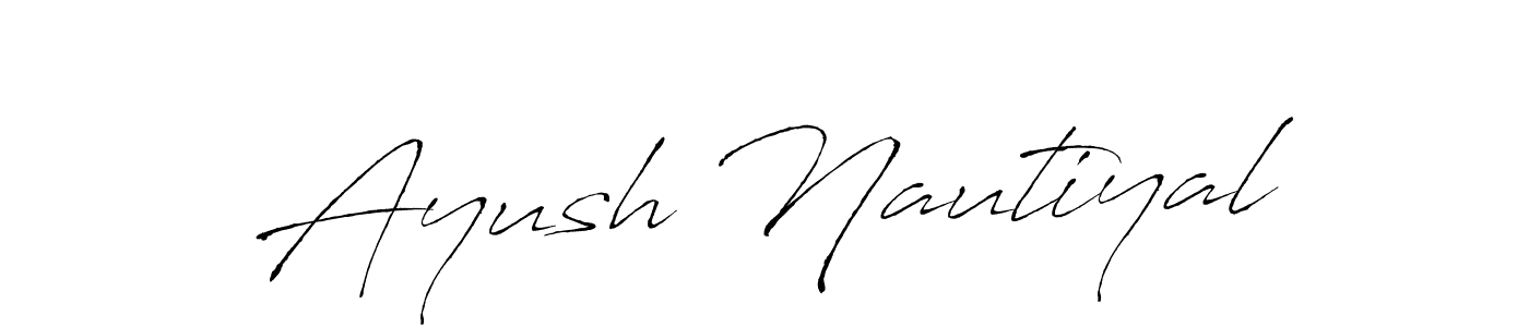 Also You can easily find your signature by using the search form. We will create Ayush Nautiyal name handwritten signature images for you free of cost using Antro_Vectra sign style. Ayush Nautiyal signature style 6 images and pictures png