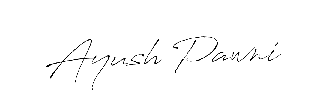 How to make Ayush Pawni signature? Antro_Vectra is a professional autograph style. Create handwritten signature for Ayush Pawni name. Ayush Pawni signature style 6 images and pictures png