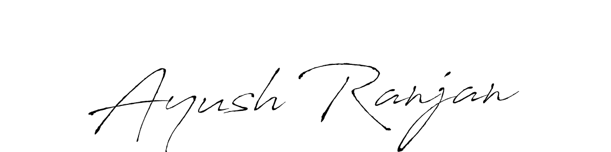 It looks lik you need a new signature style for name Ayush Ranjan. Design unique handwritten (Antro_Vectra) signature with our free signature maker in just a few clicks. Ayush Ranjan signature style 6 images and pictures png