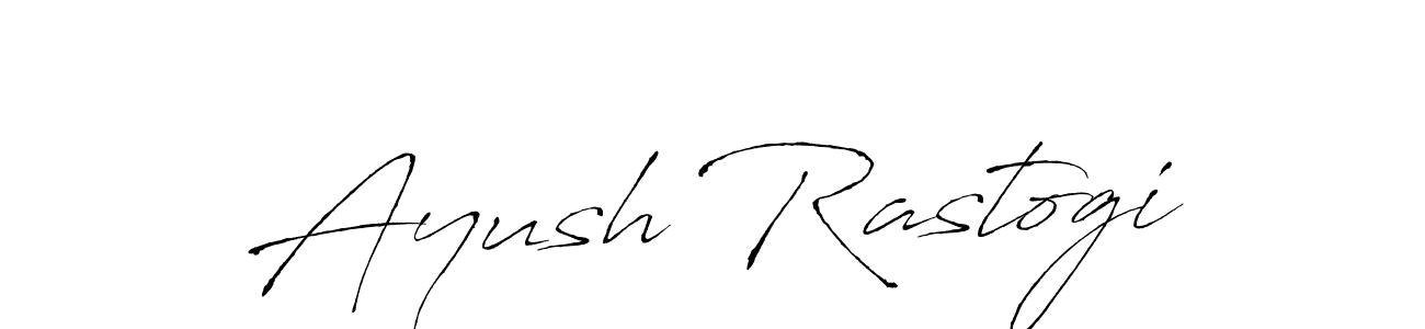 Make a beautiful signature design for name Ayush Rastogi. Use this online signature maker to create a handwritten signature for free. Ayush Rastogi signature style 6 images and pictures png