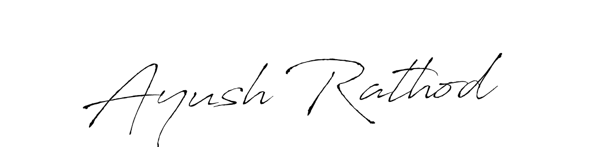 Make a short Ayush Rathod signature style. Manage your documents anywhere anytime using Antro_Vectra. Create and add eSignatures, submit forms, share and send files easily. Ayush Rathod signature style 6 images and pictures png