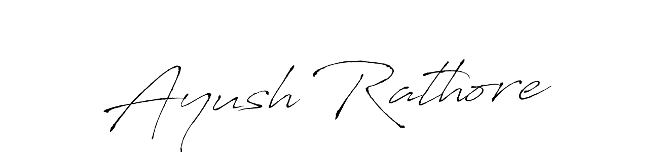 Also we have Ayush Rathore name is the best signature style. Create professional handwritten signature collection using Antro_Vectra autograph style. Ayush Rathore signature style 6 images and pictures png