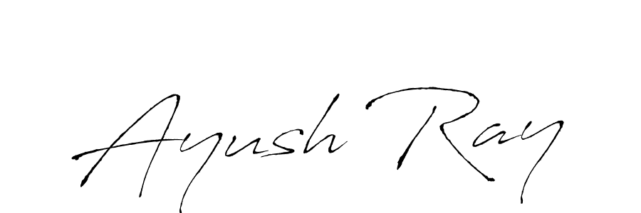 You should practise on your own different ways (Antro_Vectra) to write your name (Ayush Ray) in signature. don't let someone else do it for you. Ayush Ray signature style 6 images and pictures png