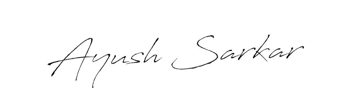 Similarly Antro_Vectra is the best handwritten signature design. Signature creator online .You can use it as an online autograph creator for name Ayush Sarkar. Ayush Sarkar signature style 6 images and pictures png