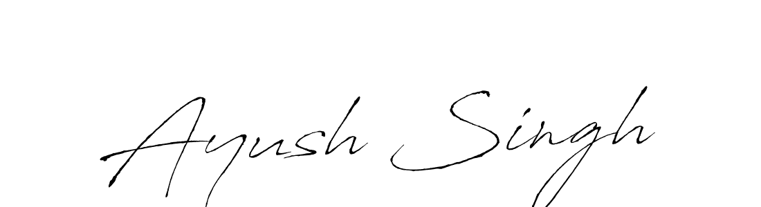 This is the best signature style for the Ayush Singh name. Also you like these signature font (Antro_Vectra). Mix name signature. Ayush Singh signature style 6 images and pictures png