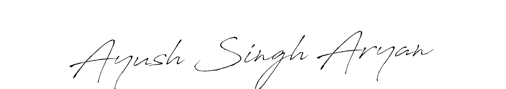 It looks lik you need a new signature style for name Ayush Singh Aryan. Design unique handwritten (Antro_Vectra) signature with our free signature maker in just a few clicks. Ayush Singh Aryan signature style 6 images and pictures png