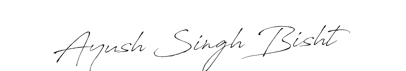 Make a short Ayush Singh Bisht signature style. Manage your documents anywhere anytime using Antro_Vectra. Create and add eSignatures, submit forms, share and send files easily. Ayush Singh Bisht signature style 6 images and pictures png