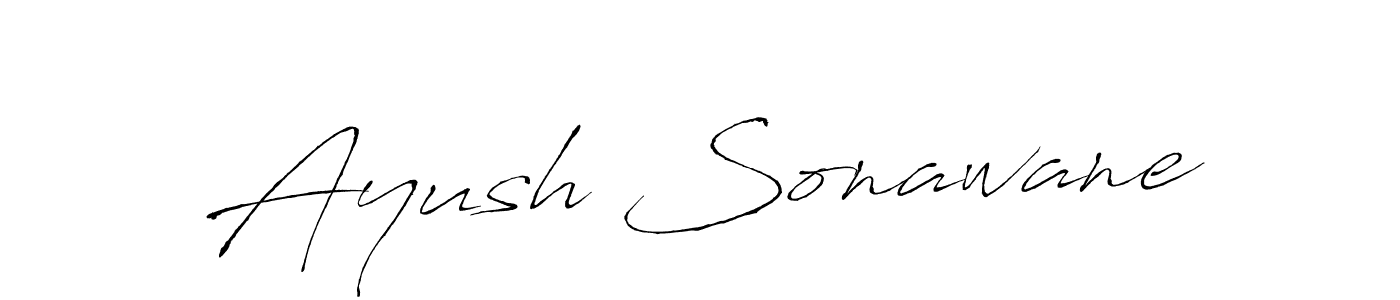 You can use this online signature creator to create a handwritten signature for the name Ayush Sonawane. This is the best online autograph maker. Ayush Sonawane signature style 6 images and pictures png