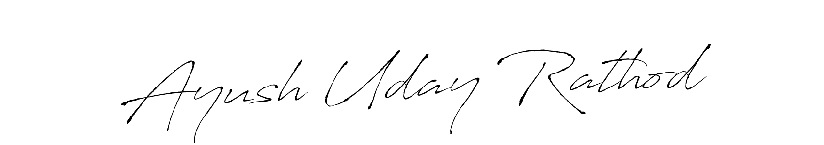 Also You can easily find your signature by using the search form. We will create Ayush Uday Rathod name handwritten signature images for you free of cost using Antro_Vectra sign style. Ayush Uday Rathod signature style 6 images and pictures png