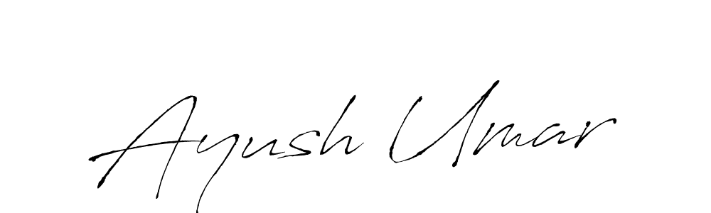 Also You can easily find your signature by using the search form. We will create Ayush Umar name handwritten signature images for you free of cost using Antro_Vectra sign style. Ayush Umar signature style 6 images and pictures png