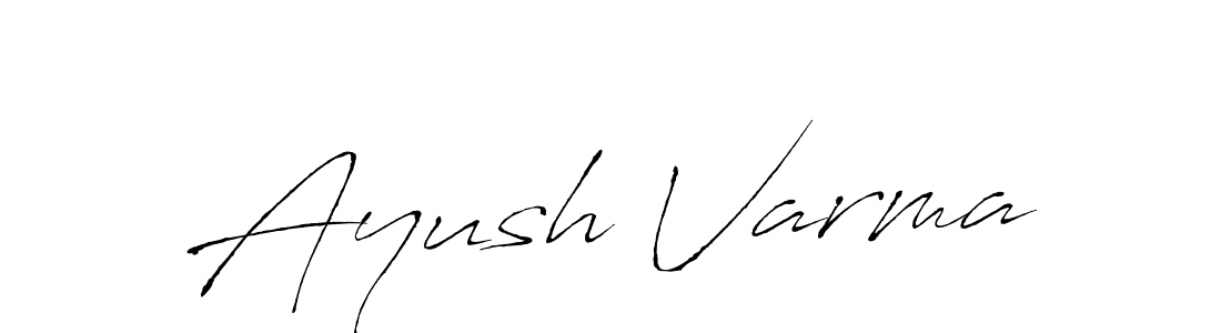 This is the best signature style for the Ayush Varma name. Also you like these signature font (Antro_Vectra). Mix name signature. Ayush Varma signature style 6 images and pictures png
