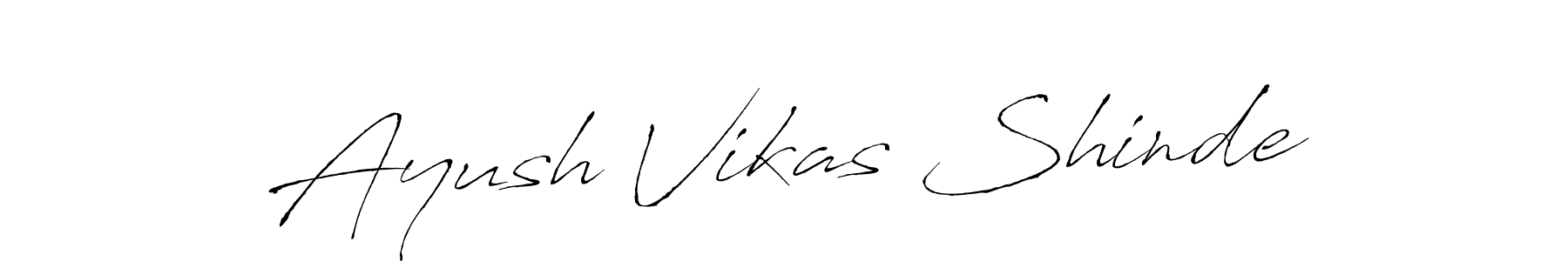 Make a short Ayush Vikas Shinde signature style. Manage your documents anywhere anytime using Antro_Vectra. Create and add eSignatures, submit forms, share and send files easily. Ayush Vikas Shinde signature style 6 images and pictures png