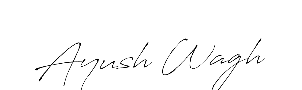 How to make Ayush Wagh signature? Antro_Vectra is a professional autograph style. Create handwritten signature for Ayush Wagh name. Ayush Wagh signature style 6 images and pictures png