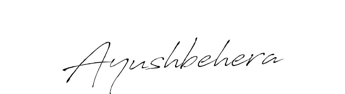 Make a short Ayushbehera signature style. Manage your documents anywhere anytime using Antro_Vectra. Create and add eSignatures, submit forms, share and send files easily. Ayushbehera signature style 6 images and pictures png