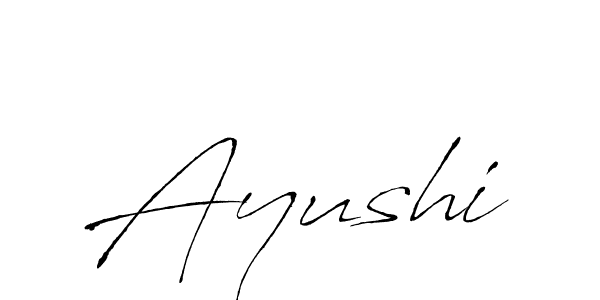 Antro_Vectra is a professional signature style that is perfect for those who want to add a touch of class to their signature. It is also a great choice for those who want to make their signature more unique. Get Ayushi name to fancy signature for free. Ayushi signature style 6 images and pictures png
