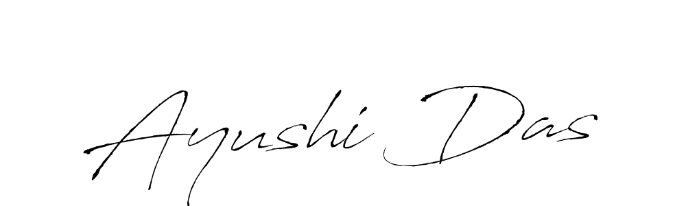 Make a beautiful signature design for name Ayushi Das. With this signature (Antro_Vectra) style, you can create a handwritten signature for free. Ayushi Das signature style 6 images and pictures png