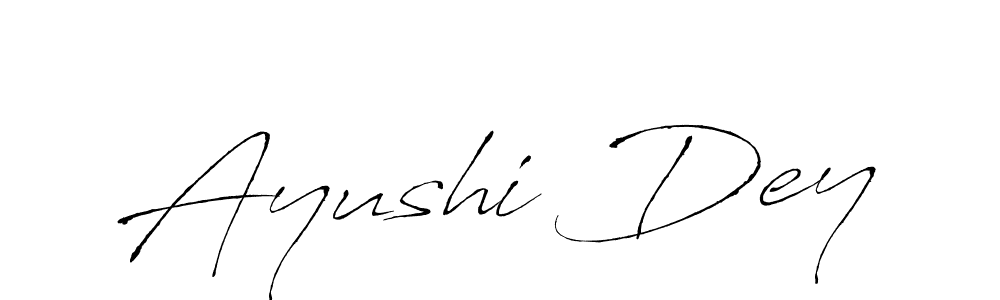 Once you've used our free online signature maker to create your best signature Antro_Vectra style, it's time to enjoy all of the benefits that Ayushi Dey name signing documents. Ayushi Dey signature style 6 images and pictures png