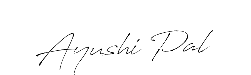 How to make Ayushi Pal signature? Antro_Vectra is a professional autograph style. Create handwritten signature for Ayushi Pal name. Ayushi Pal signature style 6 images and pictures png