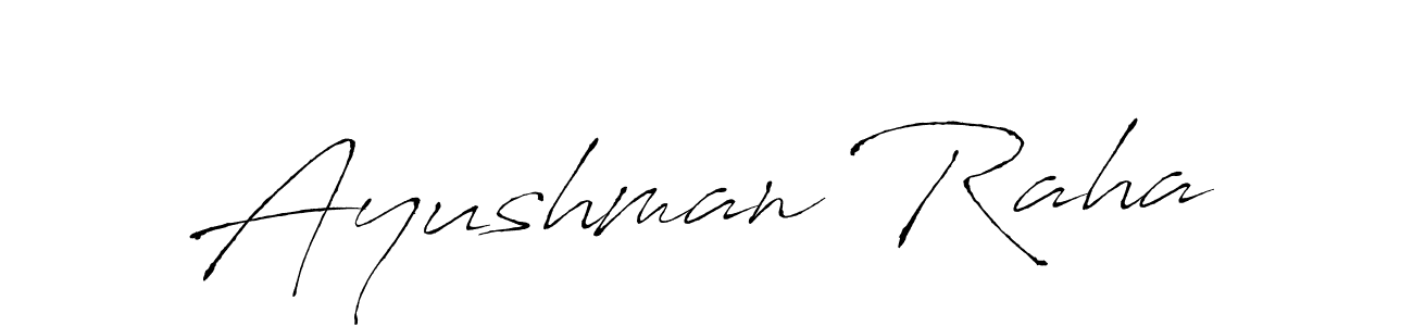 You can use this online signature creator to create a handwritten signature for the name Ayushman Raha. This is the best online autograph maker. Ayushman Raha signature style 6 images and pictures png