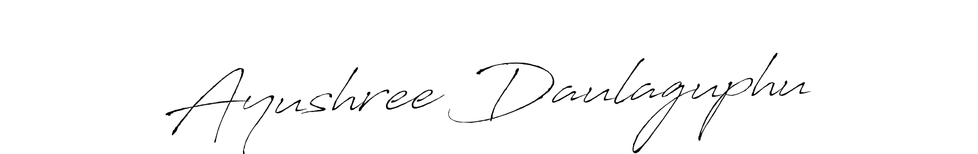 Use a signature maker to create a handwritten signature online. With this signature software, you can design (Antro_Vectra) your own signature for name Ayushree Daulaguphu. Ayushree Daulaguphu signature style 6 images and pictures png
