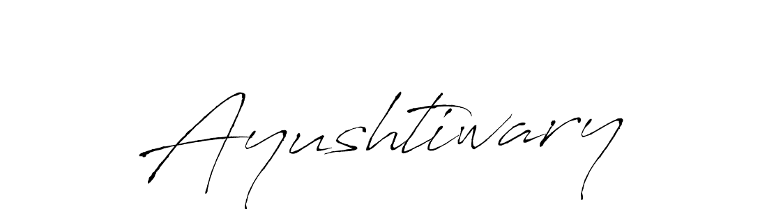 The best way (Antro_Vectra) to make a short signature is to pick only two or three words in your name. The name Ayushtiwary include a total of six letters. For converting this name. Ayushtiwary signature style 6 images and pictures png