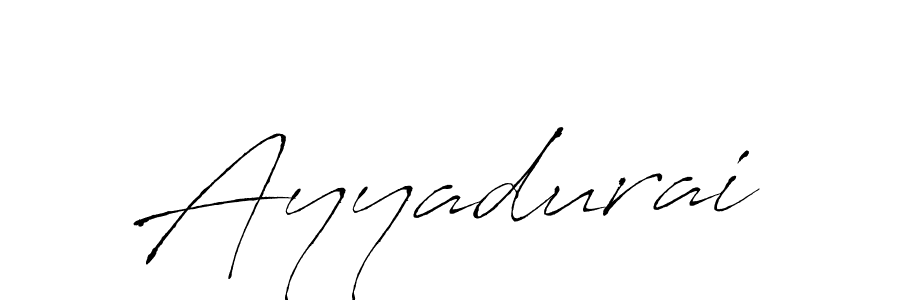 Make a beautiful signature design for name Ayyadurai. With this signature (Antro_Vectra) style, you can create a handwritten signature for free. Ayyadurai signature style 6 images and pictures png