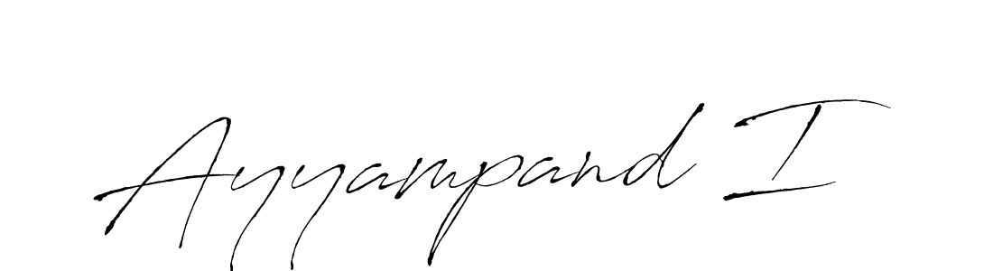 Make a beautiful signature design for name Ayyampand I. With this signature (Antro_Vectra) style, you can create a handwritten signature for free. Ayyampand I signature style 6 images and pictures png