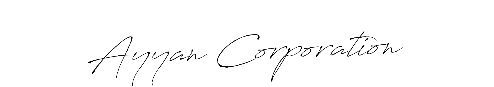 Once you've used our free online signature maker to create your best signature Antro_Vectra style, it's time to enjoy all of the benefits that Ayyan Corporation name signing documents. Ayyan Corporation signature style 6 images and pictures png