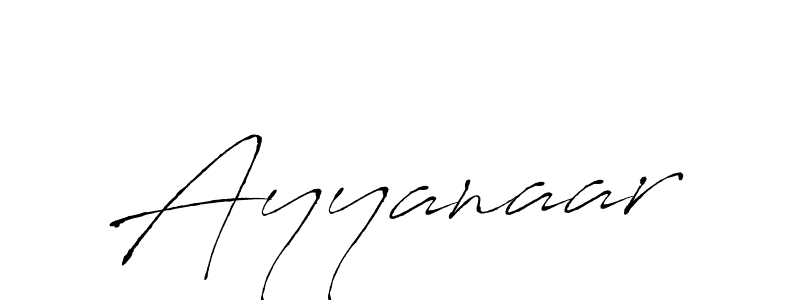 Use a signature maker to create a handwritten signature online. With this signature software, you can design (Antro_Vectra) your own signature for name Ayyanaar. Ayyanaar signature style 6 images and pictures png
