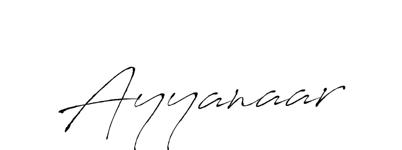 Use a signature maker to create a handwritten signature online. With this signature software, you can design (Antro_Vectra) your own signature for name Ayyanaar. Ayyanaar signature style 6 images and pictures png