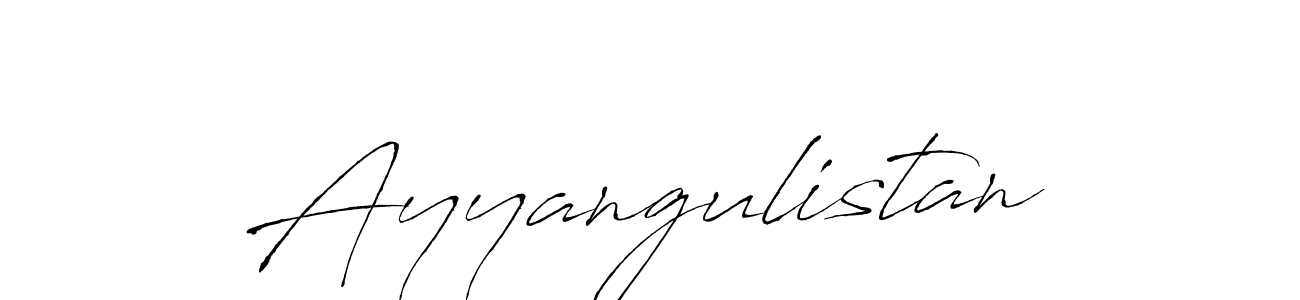 It looks lik you need a new signature style for name Ayyangulistan. Design unique handwritten (Antro_Vectra) signature with our free signature maker in just a few clicks. Ayyangulistan signature style 6 images and pictures png