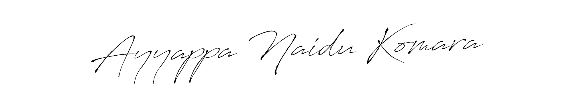 Also we have Ayyappa Naidu Komara name is the best signature style. Create professional handwritten signature collection using Antro_Vectra autograph style. Ayyappa Naidu Komara signature style 6 images and pictures png