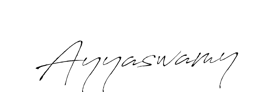 How to make Ayyaswamy name signature. Use Antro_Vectra style for creating short signs online. This is the latest handwritten sign. Ayyaswamy signature style 6 images and pictures png