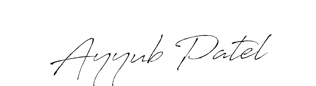 Once you've used our free online signature maker to create your best signature Antro_Vectra style, it's time to enjoy all of the benefits that Ayyub Patel name signing documents. Ayyub Patel signature style 6 images and pictures png