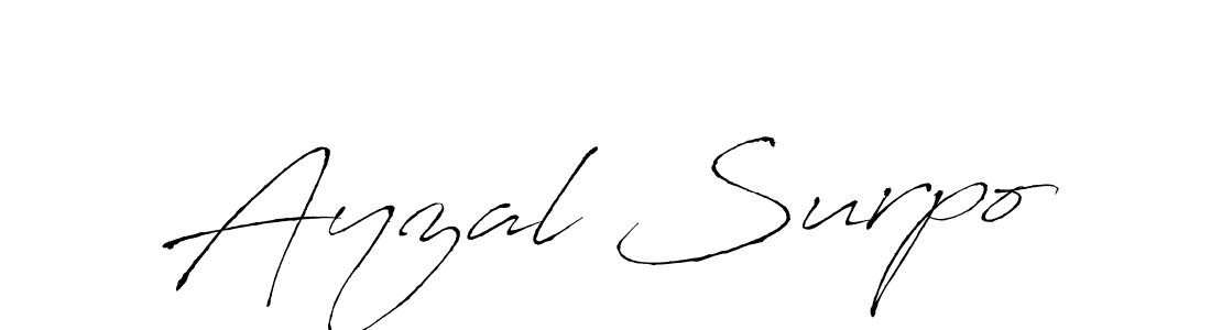 Best and Professional Signature Style for Ayzal Surpo. Antro_Vectra Best Signature Style Collection. Ayzal Surpo signature style 6 images and pictures png