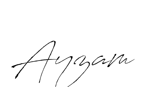 It looks lik you need a new signature style for name Ayzam. Design unique handwritten (Antro_Vectra) signature with our free signature maker in just a few clicks. Ayzam signature style 6 images and pictures png