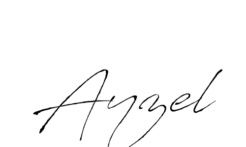 Ayzel stylish signature style. Best Handwritten Sign (Antro_Vectra) for my name. Handwritten Signature Collection Ideas for my name Ayzel. Ayzel signature style 6 images and pictures png