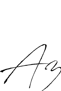 How to Draw Az signature style? Antro_Vectra is a latest design signature styles for name Az. Az signature style 6 images and pictures png