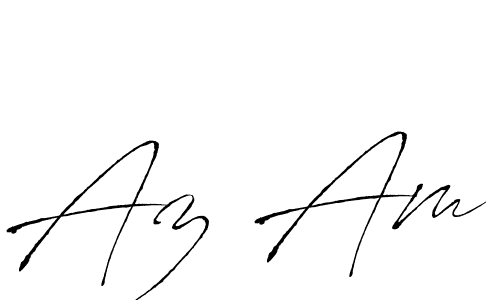 How to Draw Az Am signature style? Antro_Vectra is a latest design signature styles for name Az Am. Az Am signature style 6 images and pictures png