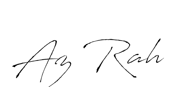 How to make Az Rah name signature. Use Antro_Vectra style for creating short signs online. This is the latest handwritten sign. Az Rah signature style 6 images and pictures png