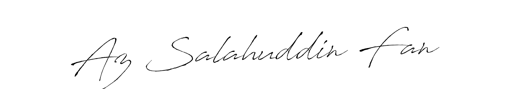 Make a short Az Salahuddin Fan signature style. Manage your documents anywhere anytime using Antro_Vectra. Create and add eSignatures, submit forms, share and send files easily. Az Salahuddin Fan signature style 6 images and pictures png