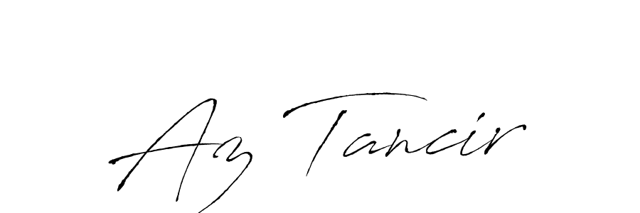 How to make Az Tancir signature? Antro_Vectra is a professional autograph style. Create handwritten signature for Az Tancir name. Az Tancir signature style 6 images and pictures png