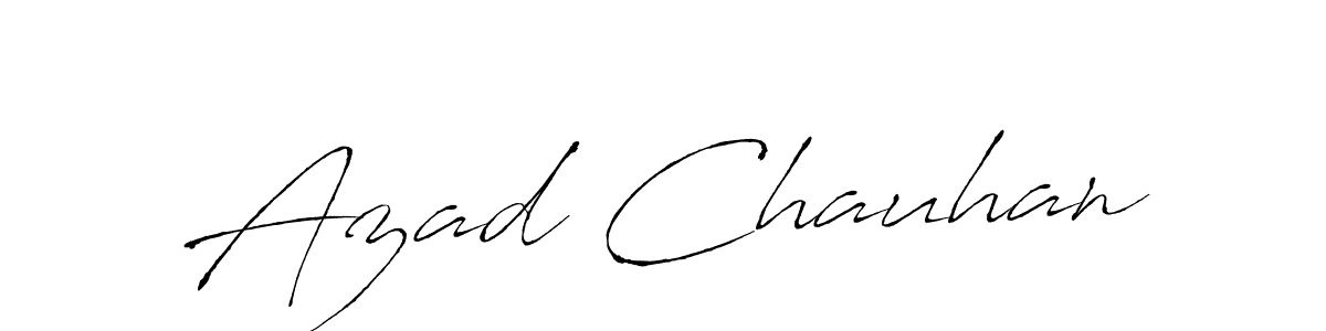 How to make Azad Chauhan signature? Antro_Vectra is a professional autograph style. Create handwritten signature for Azad Chauhan name. Azad Chauhan signature style 6 images and pictures png