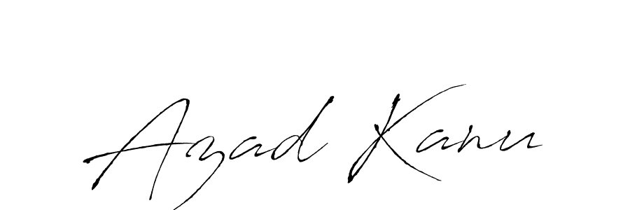 Azad Kanu stylish signature style. Best Handwritten Sign (Antro_Vectra) for my name. Handwritten Signature Collection Ideas for my name Azad Kanu. Azad Kanu signature style 6 images and pictures png