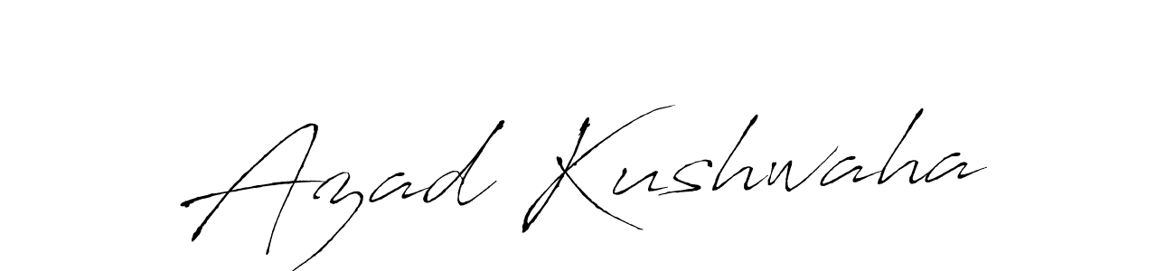 Antro_Vectra is a professional signature style that is perfect for those who want to add a touch of class to their signature. It is also a great choice for those who want to make their signature more unique. Get Azad Kushwaha name to fancy signature for free. Azad Kushwaha signature style 6 images and pictures png