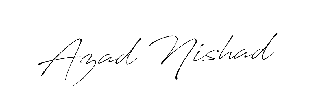 It looks lik you need a new signature style for name Azad Nishad. Design unique handwritten (Antro_Vectra) signature with our free signature maker in just a few clicks. Azad Nishad signature style 6 images and pictures png