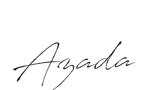 Also we have Azada name is the best signature style. Create professional handwritten signature collection using Antro_Vectra autograph style. Azada signature style 6 images and pictures png