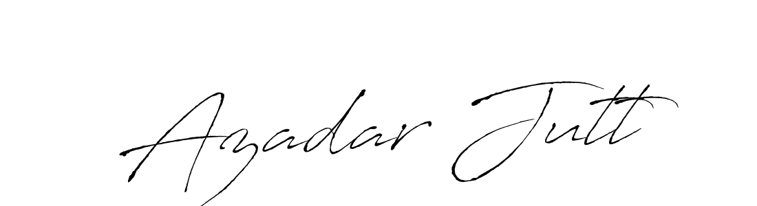 Also we have Azadar Jutt name is the best signature style. Create professional handwritten signature collection using Antro_Vectra autograph style. Azadar Jutt signature style 6 images and pictures png