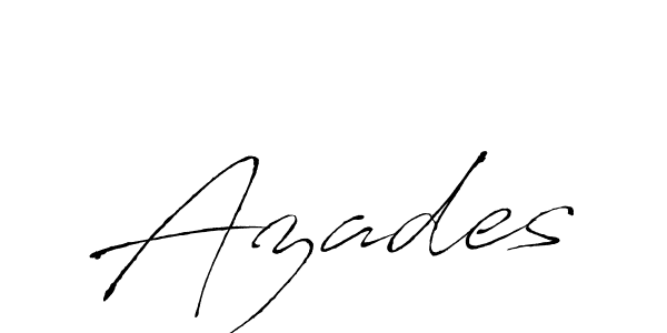 How to make Azades name signature. Use Antro_Vectra style for creating short signs online. This is the latest handwritten sign. Azades signature style 6 images and pictures png