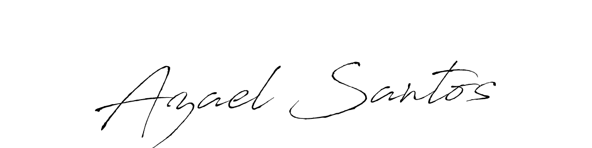 You can use this online signature creator to create a handwritten signature for the name Azael Santos. This is the best online autograph maker. Azael Santos signature style 6 images and pictures png